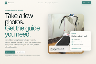 ManualZero Build Week project cover